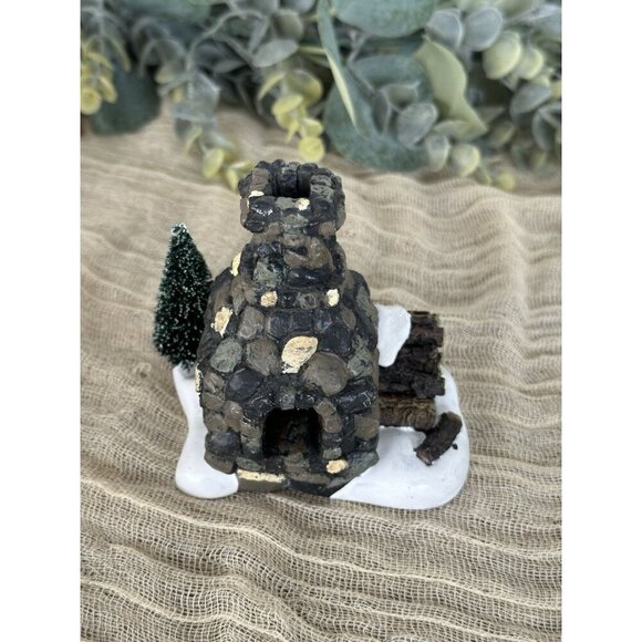 Dept‎ 56 Fieldstone Fireplace Snow Village Accessories 56.53010 2001 Department - Picture 2 of 14